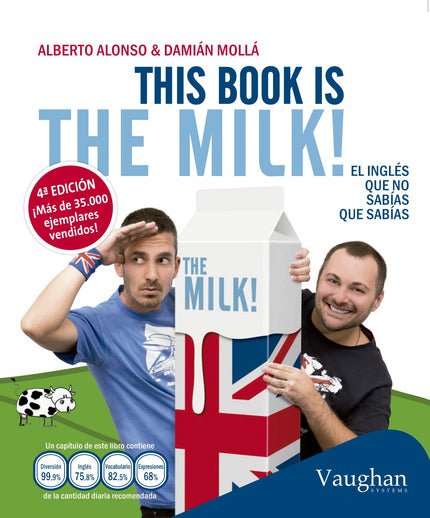 Libro This Book Is The Milk: ¿Odias el inglés? ¿Llevas estudiando inglés toda tu vida y no consigues aprenderlo? Pues es