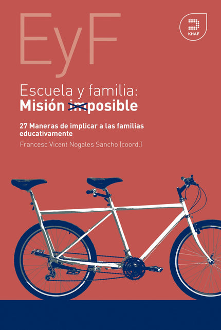 Libro Escuela Y Familia. Misión Posible: El gran avance, y la gran oportunidad se nos presenta por tanto en la participación educativa, la cual depende del docente directamente, y del equipo directivo que le permita ejercer, desde su libertad de cátedra, acciones y proyectos en los que los padres sean protagonistas junto a sus hijos. Es el profesorado quien debe ser valiente y atreverse a permitir que los padres, abuelos, y familia en general formen parte de la vida del aula.