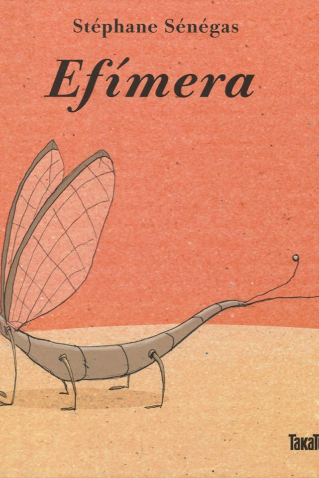 Libro Efímera: Dos hermanos descubren un pequeño insecto muy divertido, una efímera. Investigan en internet y, cuando se
