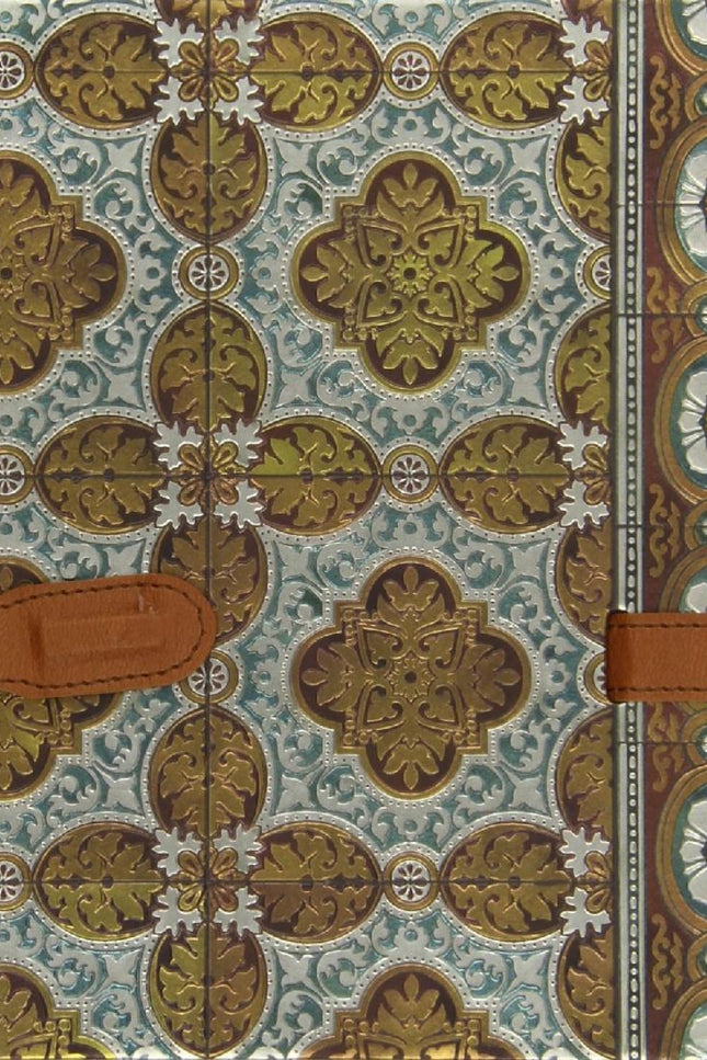 Libro Cuaderno Azulejos Portugal Con Broche: Um caderno para anotaçäes importantes em pginas ilustradas e com linhas, ca