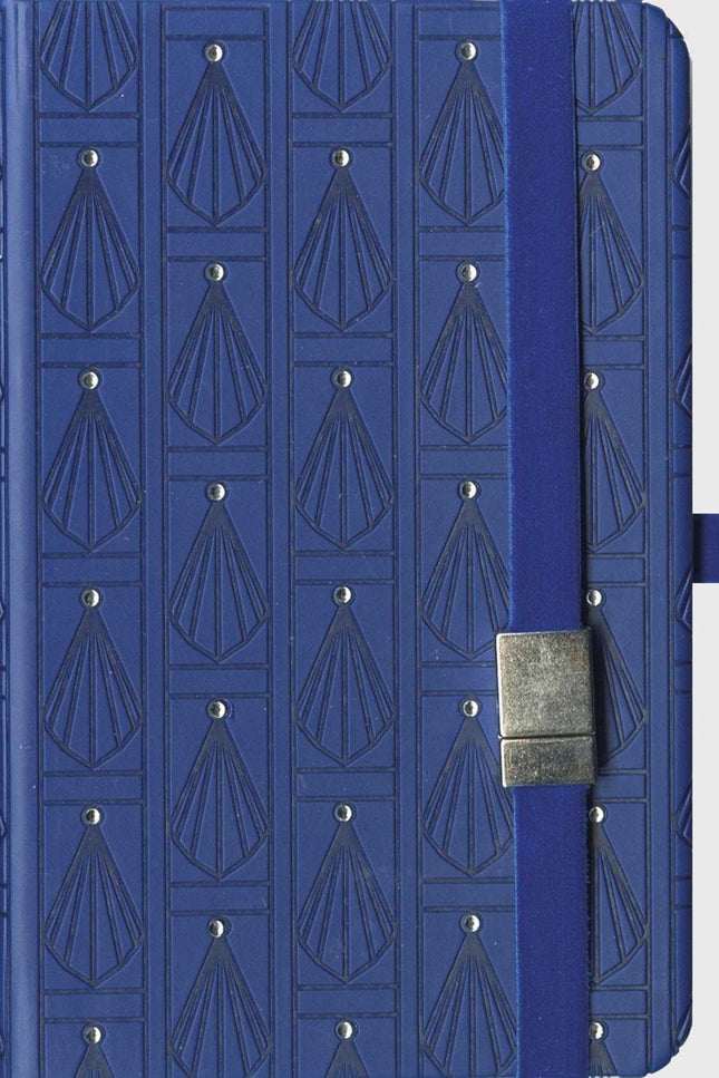 Libro Bloc Art Deco: 'Este caderno criado para a mulher moderna com capa azul que reflete a natureza da feminidade no sé