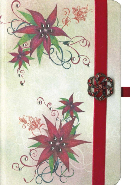 Libro Bloc Bolero: 'Este caderno criado para a mulher moderna com capa de flores vermelha que reflete a natureza da femi