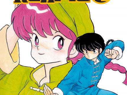 Libro Ranma 1/2: Los practicantes de kenpo, Genma y Ranma Saotome, padre e hijo respectivamente, se instalan en el dojo 