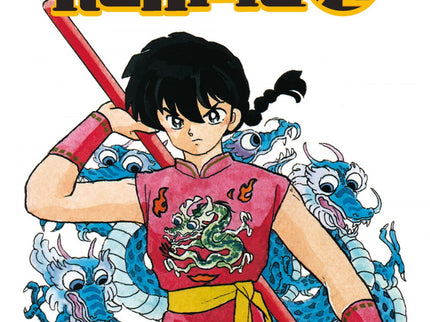 Libro Ranma 1/2: Genma y Ranma Saotome, padre e hijo, se instalan en el dojo Tendo, tras regresarde China. Los Saotome t