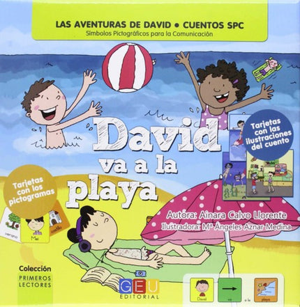 Libro David Va A La Playa: Tener un cuento en las manos es abrir la imaginación, es entrar en contacto con situaciones y