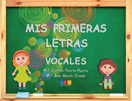 Libro Mis Primeras Letras Vocales: .