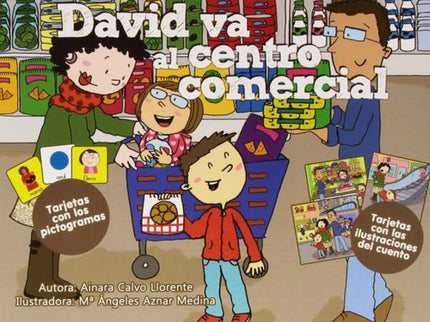 Libro David Va Al Centro Comercial: Tener un cuentos en las manos es abrir la imaginación, es entrar en contacto con sit