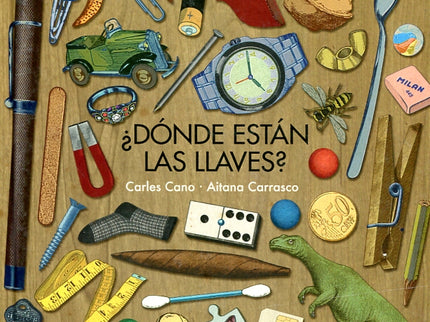 Libro Donde Estan Las Llaves?: Mamá ha perdido las llaves del coche y tiene prisa, por eso registra la casa de arriba ab