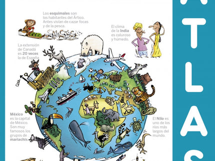 Libro Atlas: La colección infantil 'Mi Primer Larousse' ofrece respuestas a las miles de preguntas que puede llegar a ha
