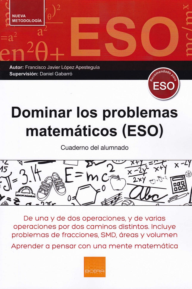 Libro Dominar Los Problemas Matemáticos Eso: .