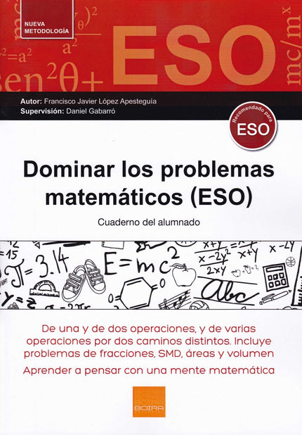 Libro Dominar Los Problemas Matemáticos Eso: .