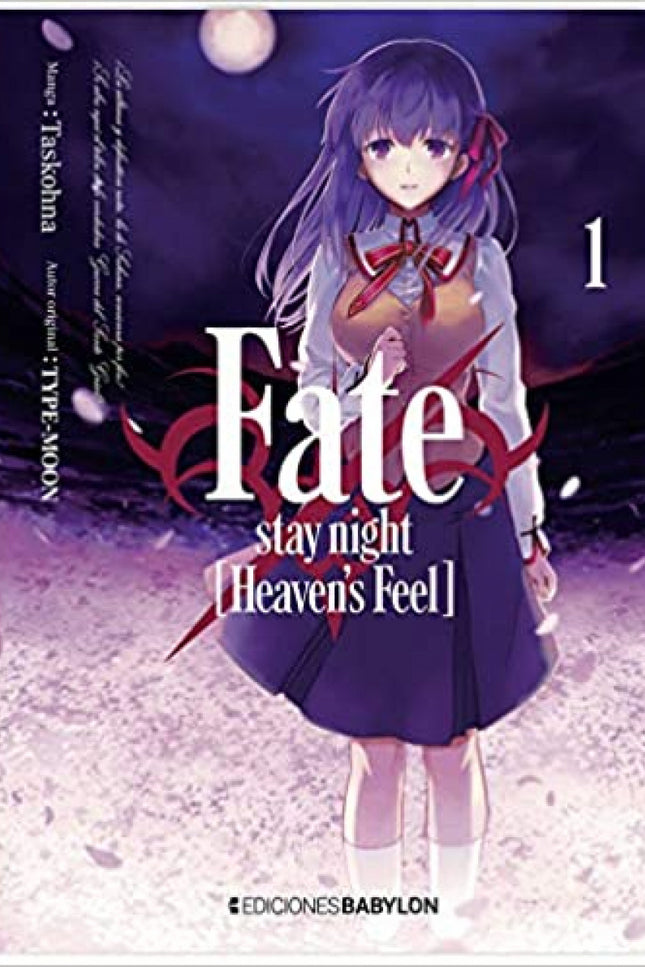 Portada del libro Fate;stay Night: Heaven's Feel 01