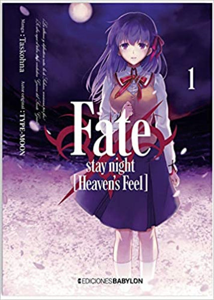 Portada del libro Fate;stay Night: Heaven's Feel 01