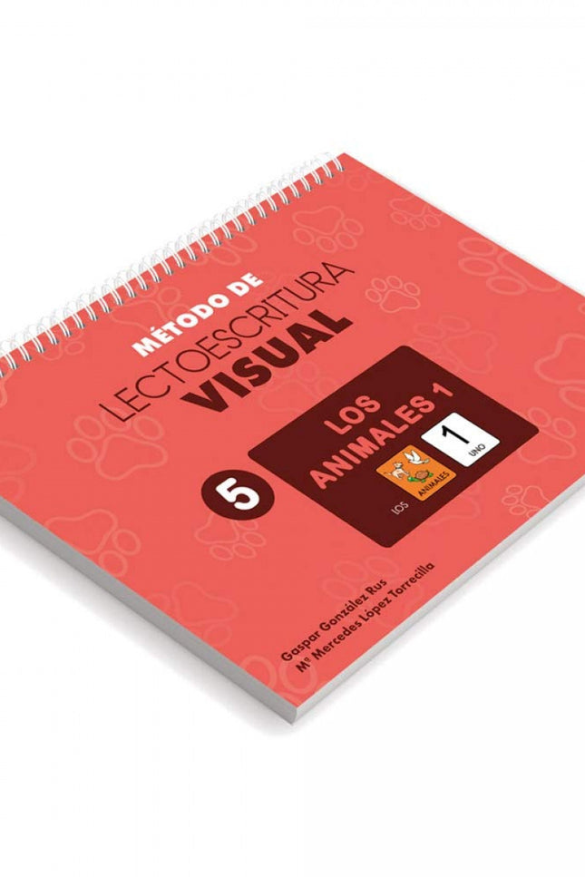 Portada del libro Método De Lectoescritura Visual 5. Los Animales 1