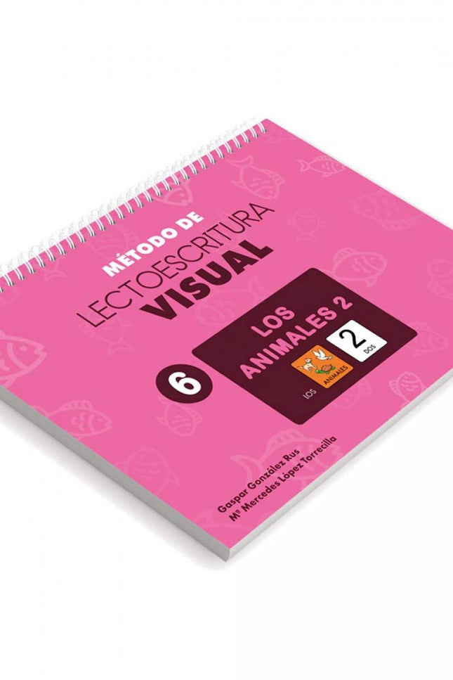 Portada del libro Método De Lectoescritura Visual 6. Los Animales 2