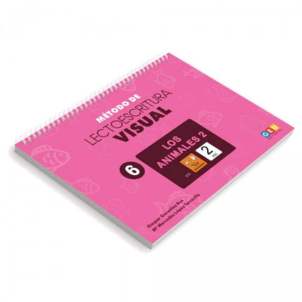 Portada del libro Método De Lectoescritura Visual 6. Los Animales 2