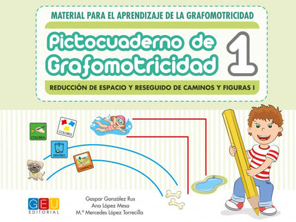 Libro Pictocuaderno De Grafomotricidad 1: .
