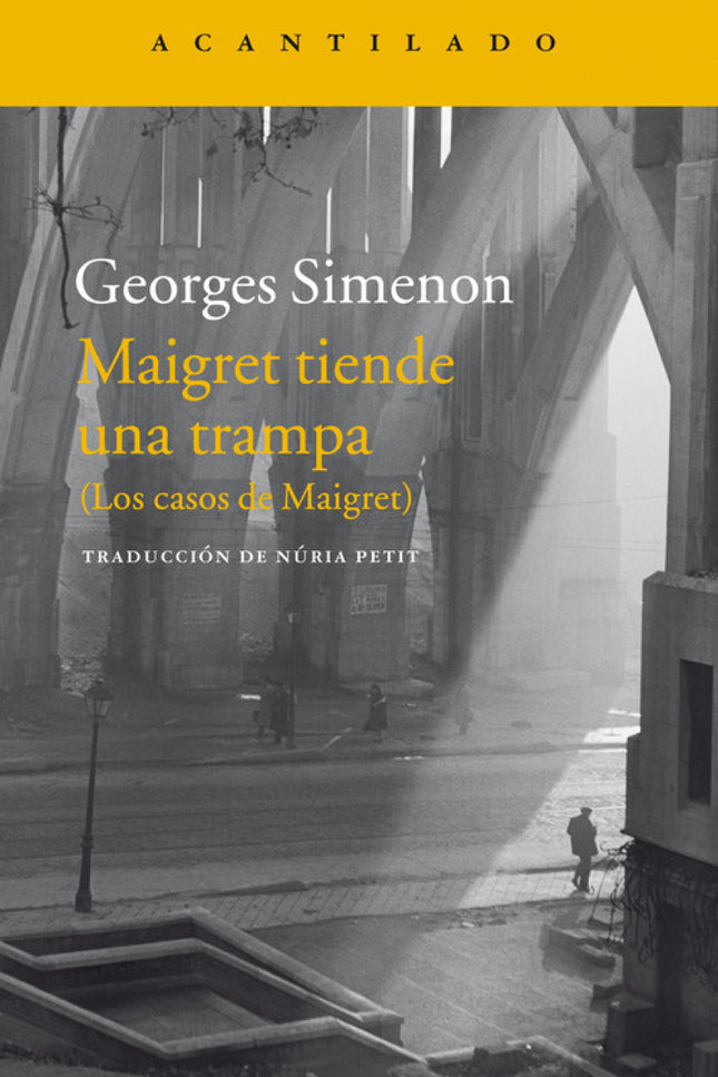 Libro Maigret Tiende Una Trampa: En seis meses, cinco mujeres han sido asesinadas en Montmartre, pero no hay una sola pi