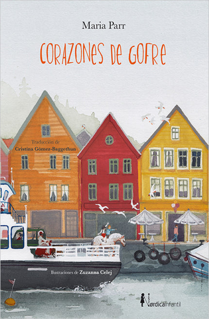 Libro Corazones De Gofre: En un pequeño pueblo de la costa noruega,Terruño Mathilde, viven Lena y Theo. Ella es intrépid