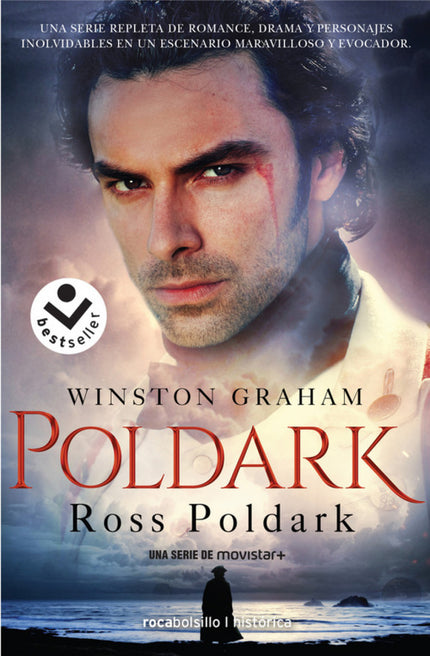 Libro Ross Poldark: Ross Poldark es la primera novela de la popular serie POLDARK., que ahora se ha convertido una vez más en una de las grandes series internacionales de televisión, protagonizada por Aidan Turner.Cansado por la severa Guerra en Estados Unidos, Ross Poldark vuelve a su Cornoalles natal con su familia. Pero el dulce regreso a casa con el que había soñado, se convierte en una nueva vida llena de dolor y problemas.