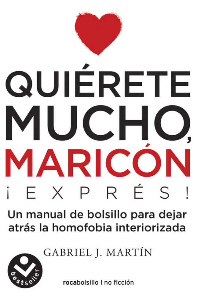 Libro Quiérete Mucho Maricón: Quiérete mucho, maricón es la expresión con la que el autor se despide de los lectores en cada uno de sus artículos sobre psicología afirmativa gay. En este libro, el autor explica de manera rigurosamente científica cómo la homosexualidad es una más de todas las posibles manifestaciones de la diversidad sexoafectiva del ser humano y cómo, si superamos las secuelas que nos ha dejado la homofobia, puede vivirse de forma plena, asertiva y feliz.