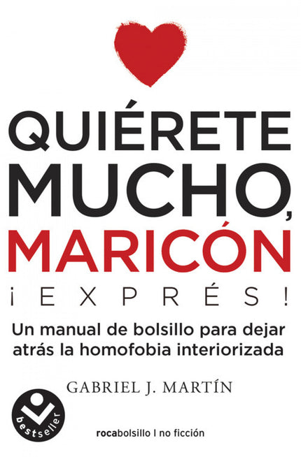 Libro Quiérete Mucho Maricón: Quiérete mucho, maricón es la expresión con la que el autor se despide de los lectores en cada uno de sus artículos sobre psicología afirmativa gay. En este libro, el autor explica de manera rigurosamente científica cómo la homosexualidad es una más de todas las posibles manifestaciones de la diversidad sexoafectiva del ser humano y cómo, si superamos las secuelas que nos ha dejado la homofobia, puede vivirse de forma plena, asertiva y feliz.