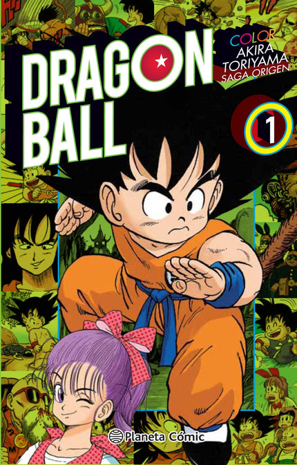 Libro Dragon Ball Color Origen Y Red Ribbon: Son Goku es un chico muy especial que, tras la muerte de su abuelo, vive so
