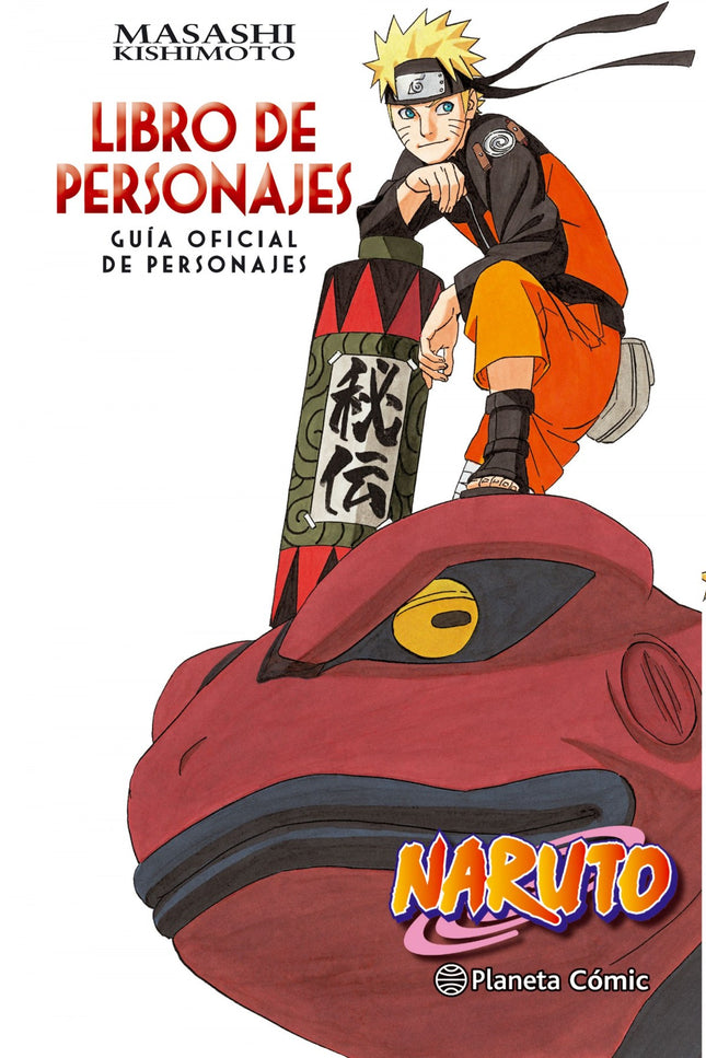 Libro Libro De Personajes: Nueva guía de personajes del universo Naruto con un total de 143 personajes del mundo ninja. 