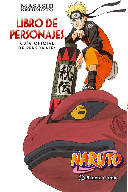 Libro Libro De Personajes: Nueva guía de personajes del universo Naruto con un total de 143 personajes del mundo ninja. 