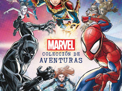 Libro Marvel. Colección De Aventuras: Esta coleccio?n de cuentos ilustrados de Marvel incluye 18 nuevas historias de tus superhe?roes favoritos, como Spider-Man, los Vengadores y los Guardianes de la Galaxia. ¡La diversio?n y la accio?n esta?n aseguradas!