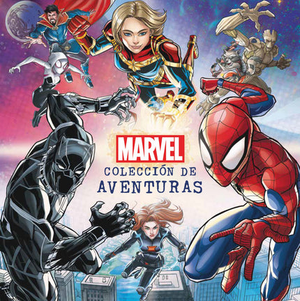 Libro Marvel. Colección De Aventuras: Esta coleccio?n de cuentos ilustrados de Marvel incluye 18 nuevas historias de tus superhe?roes favoritos, como Spider-Man, los Vengadores y los Guardianes de la Galaxia. ¡La diversio?n y la accio?n esta?n aseguradas!