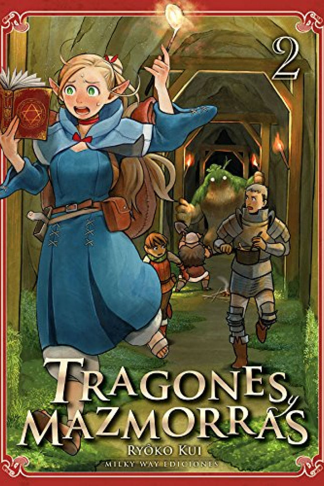 Libro Tragones Y Mazmorras 2: Continúan las alocadas aventura de Laios, Marcille, Chilchack y Senshi en esta segunda ent