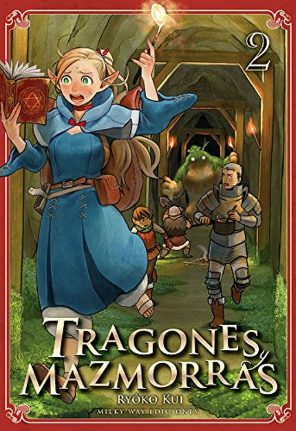Libro Tragones Y Mazmorras 2: Continúan las alocadas aventura de Laios, Marcille, Chilchack y Senshi en esta segunda ent