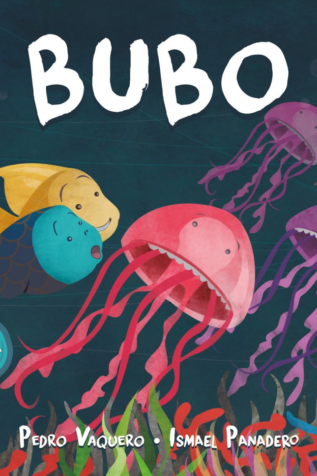Libro Bubo: Bubo vive tranquilo en un apacible arrecife hasta que un día recibe una inesperada visita que le hará emprender un apasionante viaje donde conocerá lugares nuevos y, por encima de todo, se conocerá a sí mismo. Esta historia nos muestra que las cosas no son siempre lo que parecen y que, cuando decidimos enfrentarnos a nuestros miedos, nos espera una gran aventura.