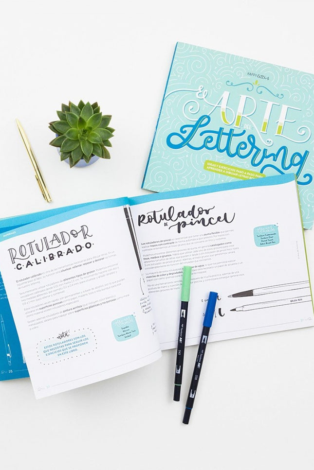Libro El Arte Del Lettering: íAprende a escribir bonito! Las letras manuscritas están de moda. Lo inundan todo: la ropa,
