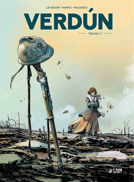 Libro Verdun 2: Años después del final de la Primera Guerra Mundial, una viuda de guerra busca la forma de restaurar el 