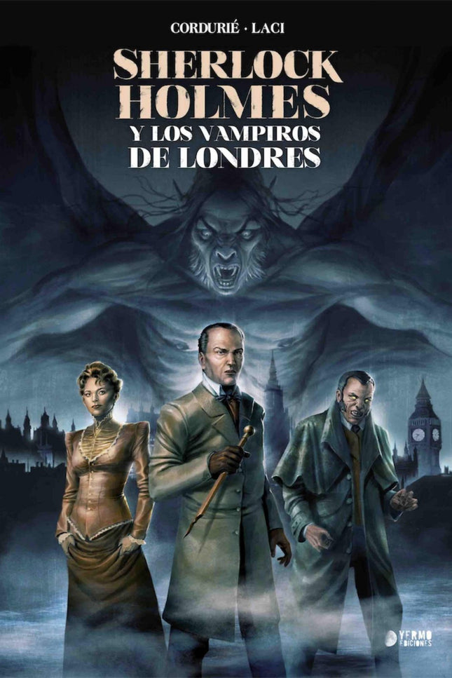 Portada del libro Sherlock Holmes Y Los Vampiros De Londres