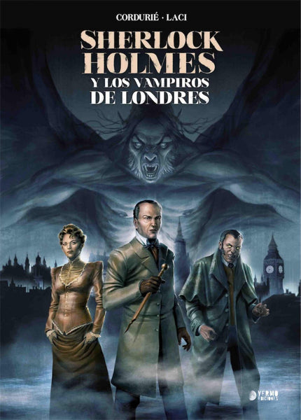 Portada del libro Sherlock Holmes Y Los Vampiros De Londres