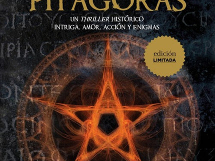 Libro El Asesinato De Pitágoras: Nueva edición de lujo (tapa dura con sobrecubierta metalizada) del thriller histórico d