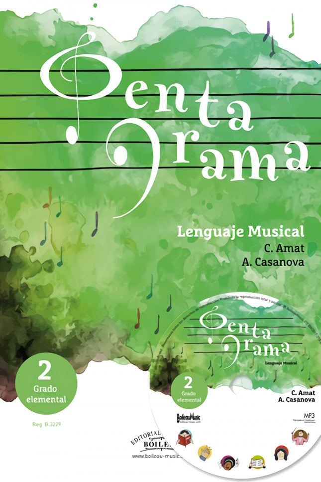 Libro Pentagrama Lenguaje Musical 2: .