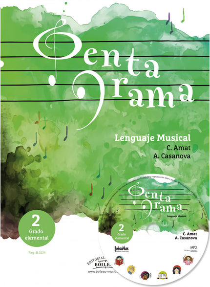 Libro Pentagrama Lenguaje Musical 2: .