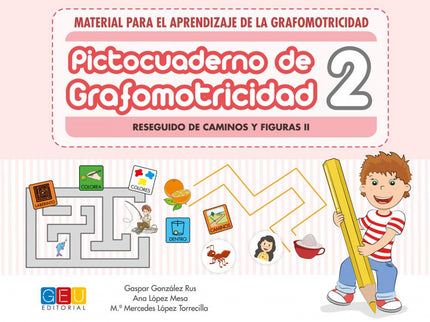 Portada del libro Pictocuaderno De Grafomotricidad 2