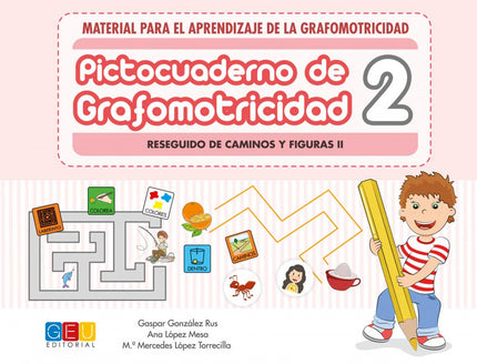 Portada del libro Pictocuaderno De Grafomotricidad 2