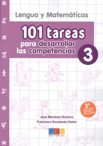 Portada del libro 101 Tareas Para Desarrollar Las Competencias 3