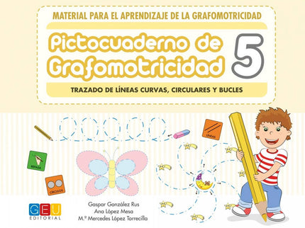 Portada del libro Pictocuaderno De Grafomotricidad 5