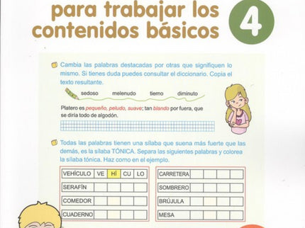 Portada del libro 10 Sesiones Para Trabajar Los Contenidos Básicos 4