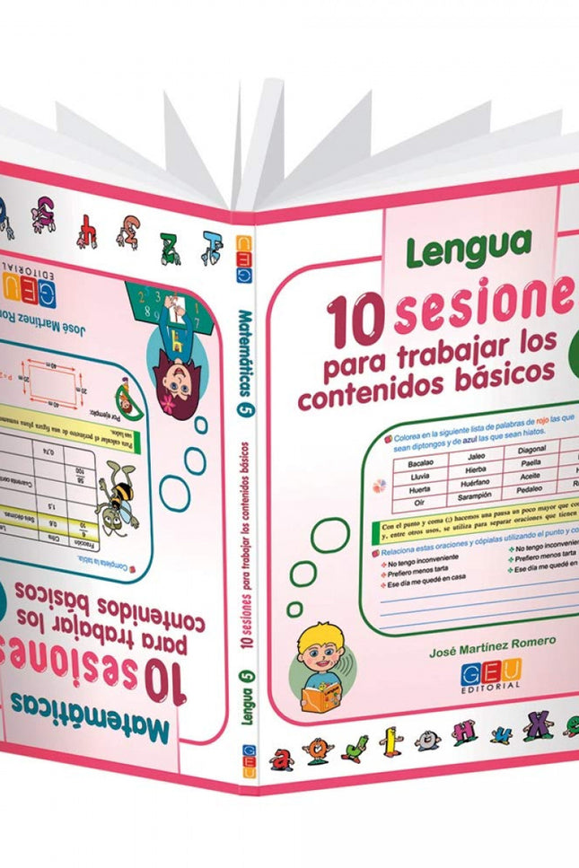 Portada del libro 10 Sesiones Para Trabajar Los Contenidos Basicos 5