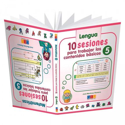 Portada del libro 10 Sesiones Para Trabajar Los Contenidos Basicos 5