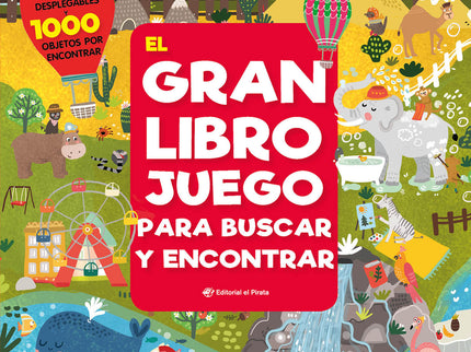 GRAN LIBRO JUEGO PARA BUSCAR Y ENCONTRAR - Inna Anikeeva - TAPA DURA