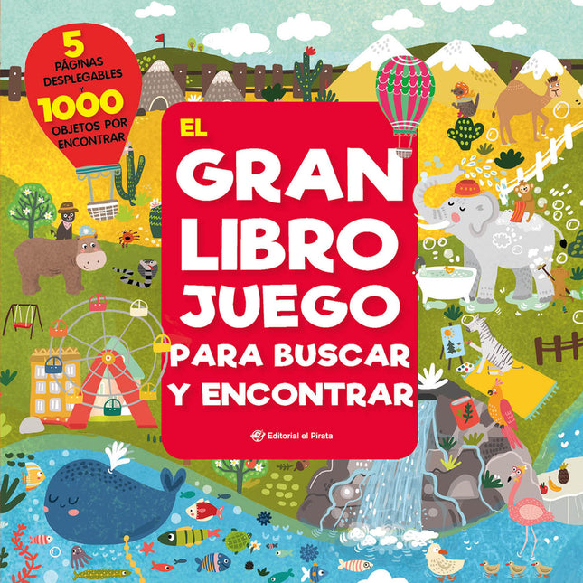 GRAN LIBRO JUEGO PARA BUSCAR Y ENCONTRAR - Inna Anikeeva - TAPA DURA